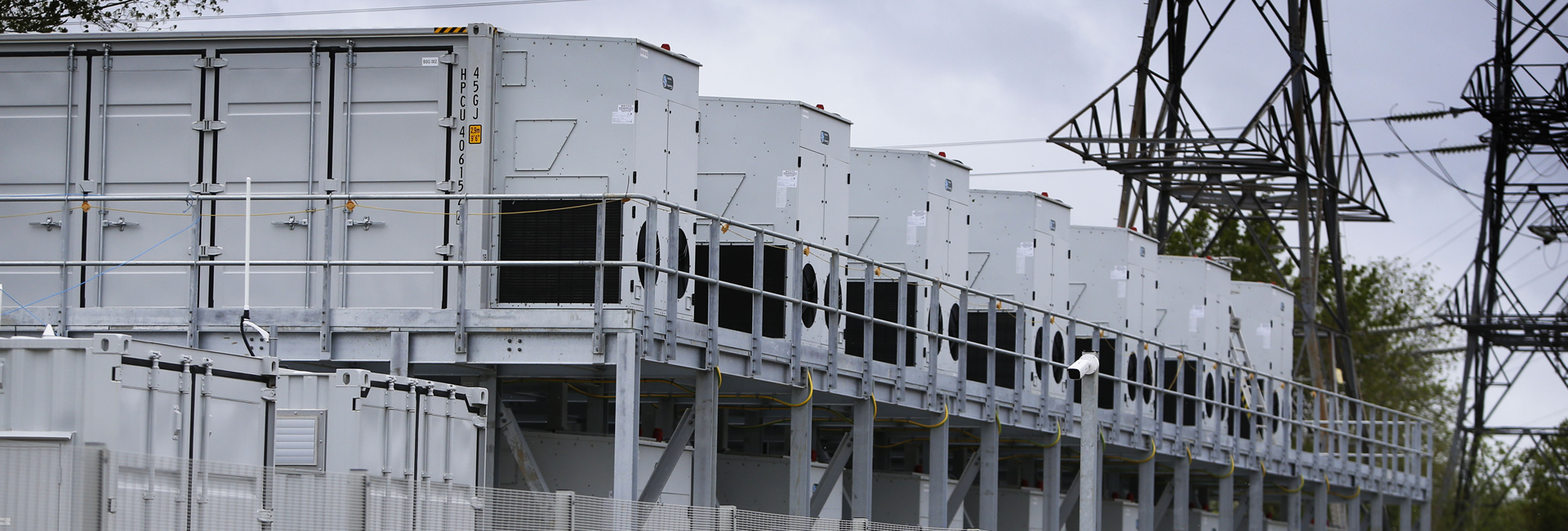 Commercial battery storage system installed by C3 Energy Solutions